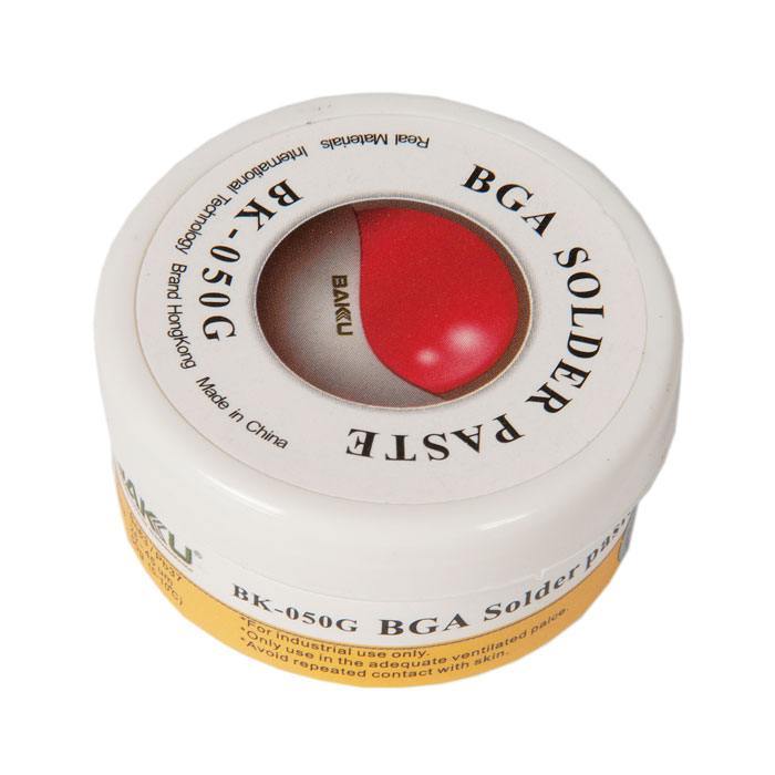 Паста паяльная BAKU BK-050G, 50 гр., банка