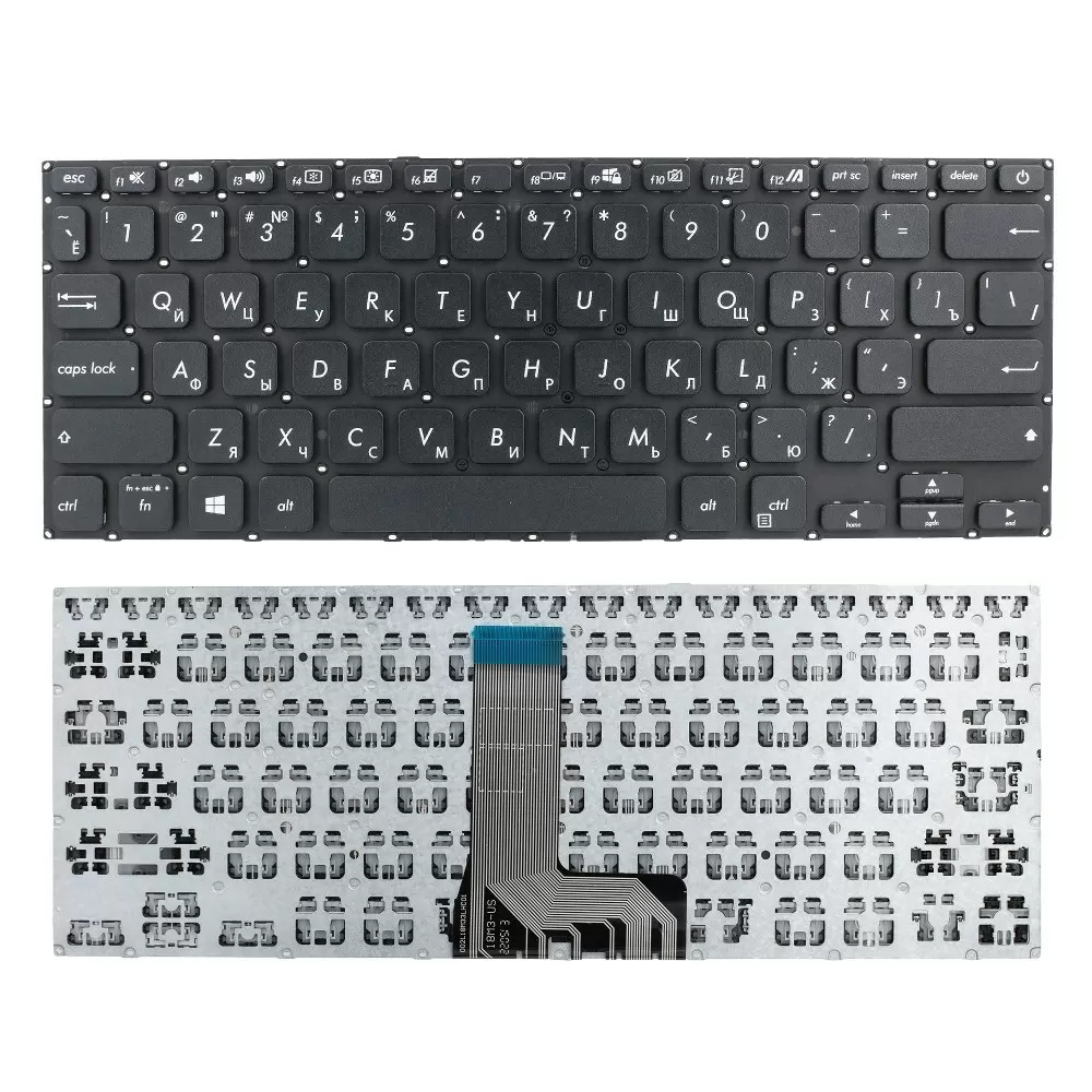 Клавиатура для ноутбука Asus D409DA F415EA M415UA X415EA Черная