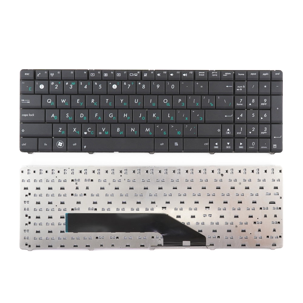 Клавиатура для ноутбука Asus K50 K60 K70 P50 X5 X70 Черная