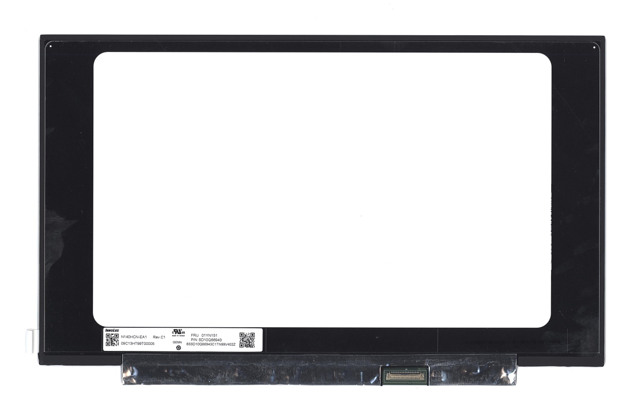 Матрица для ноутбука 14.0" LED SLIM 40 pin eDP (1920*1080) (IPS) N140HCN-EA1