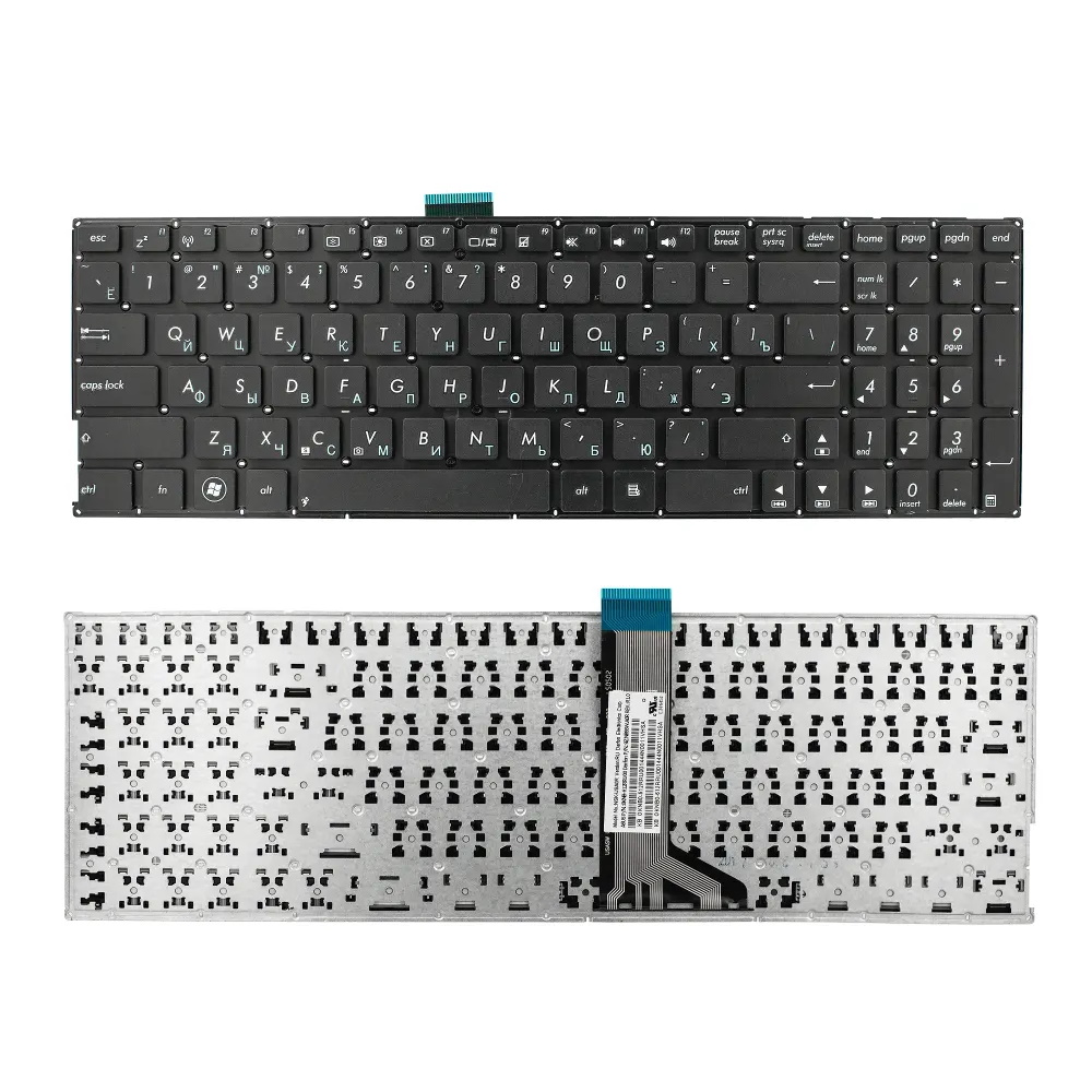 Клавиатура для ноутбука Asus K555LA X554LA X555BA X553M Черная