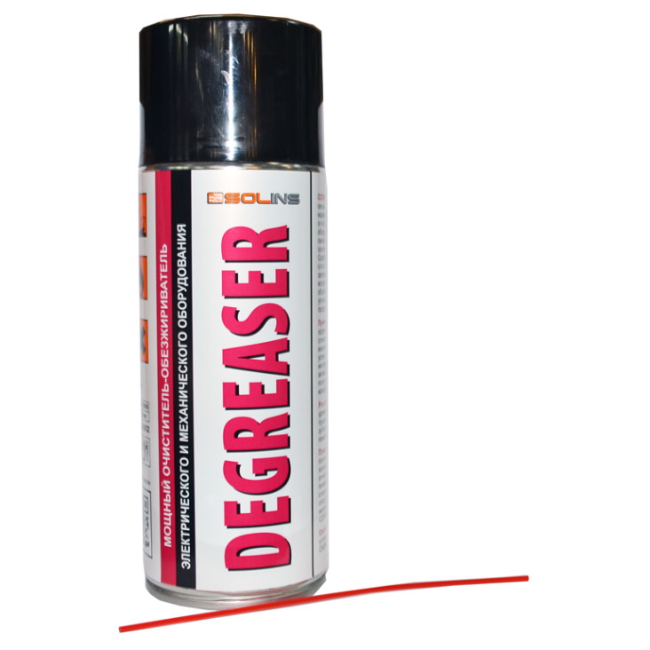 Спрей-очиститель DEGREASER 400 мл (Solins)