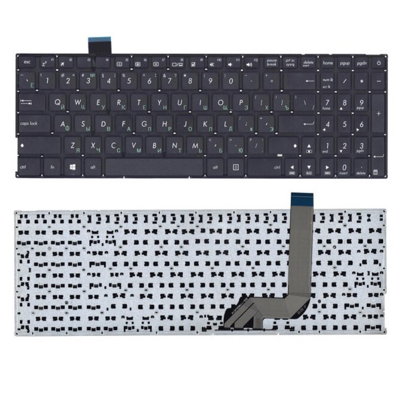 Клавиатура для ноутбука Asus X542 A542 K542 Черная