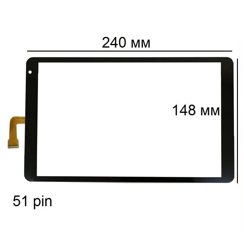 Тачскрин 10.1" Teclast P26T Черный